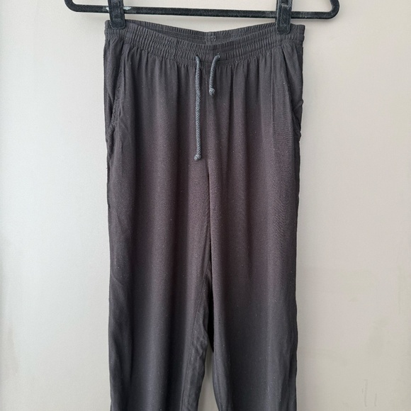 Black Cotton Drawstring Jogger - Picture 2 of 7